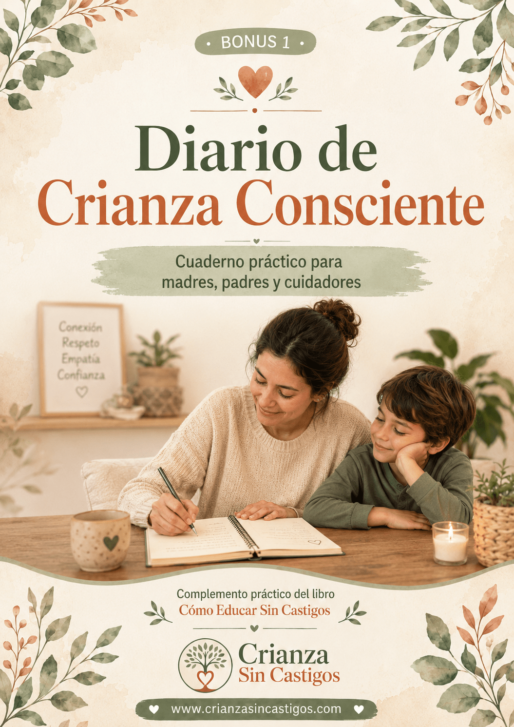 Diario de Crianza Consciente - Crianza Sin CastigosDiario de Crianza Consciente