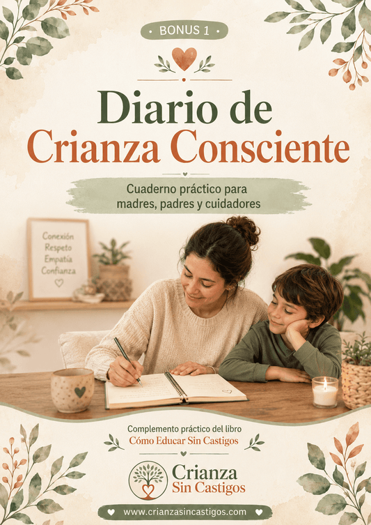 Diario de Crianza Consciente - Crianza Sin CastigosDiario de Crianza Consciente