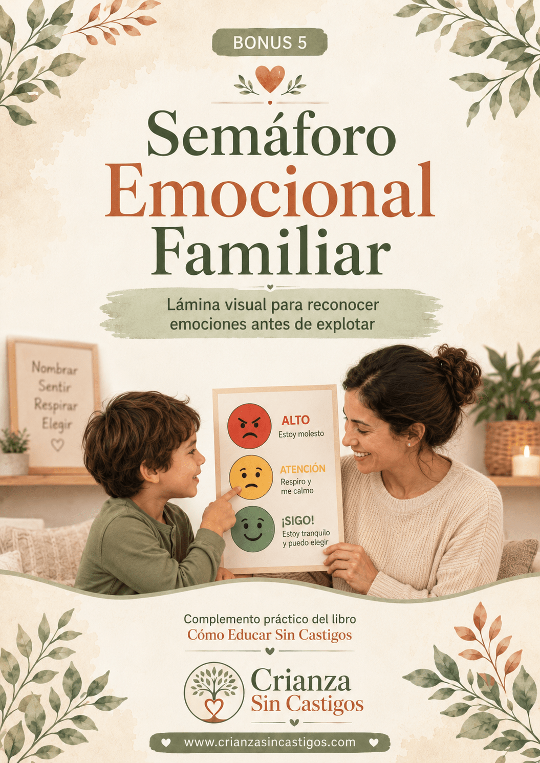 Semáforo Emocional Familiar - Crianza Sin CastigosSemáforo Emocional Familiar